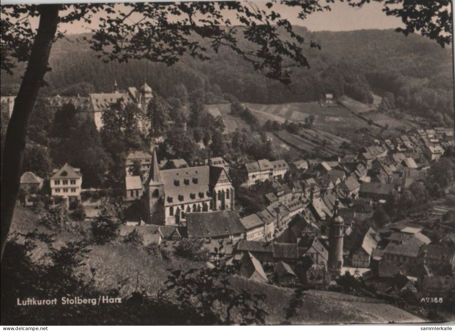 81191 - Stolberg - Blick Von Der Lutherbuche - Ca. 1960 - Stolberg (Harz)