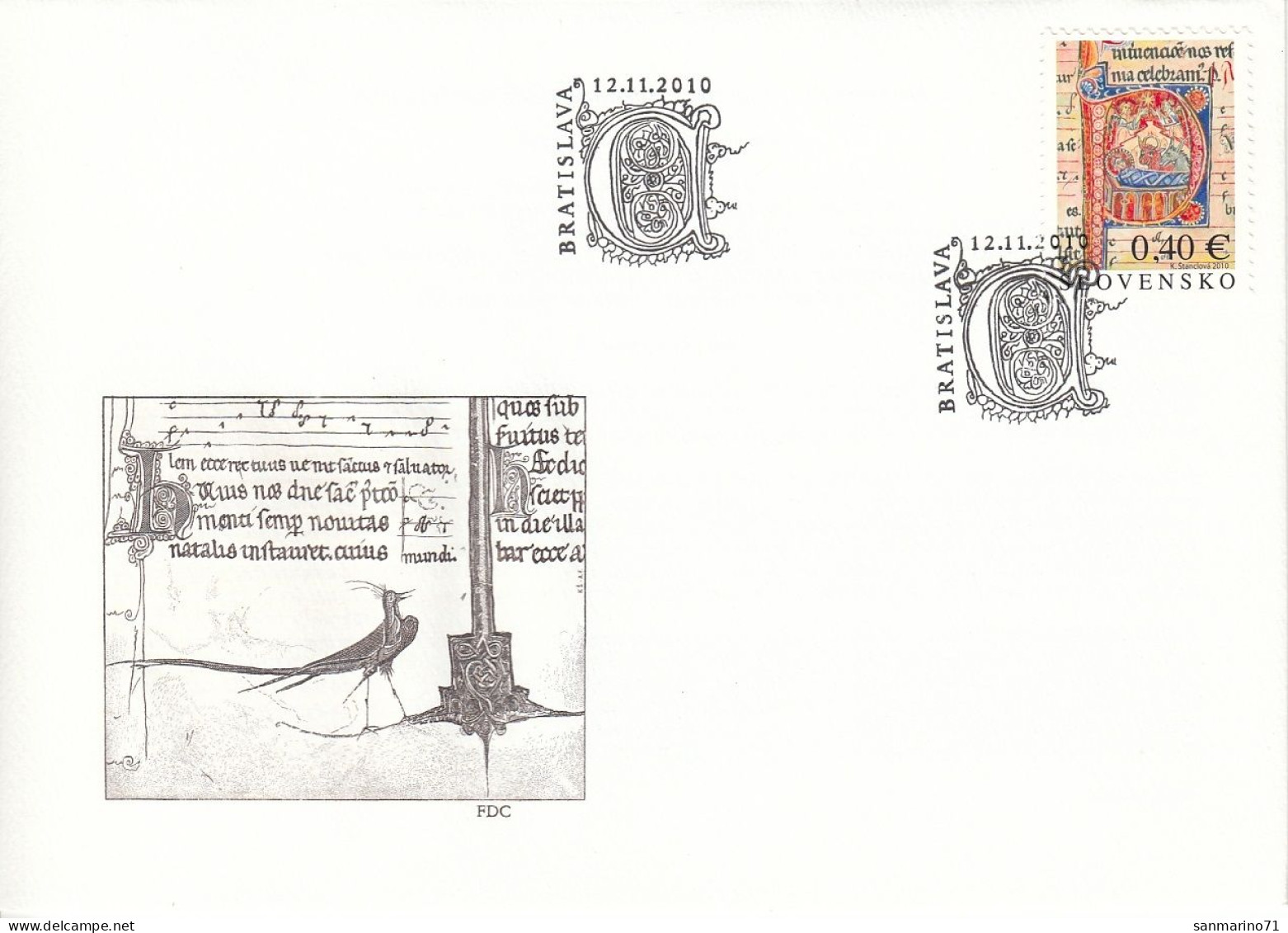 FDC SLOVAKIA 646 - FDC