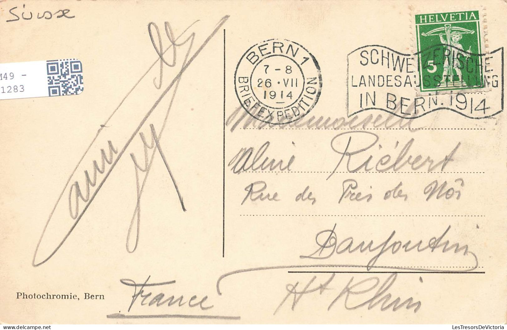 SUISSE - Bern - Barengraben - Fosse Aux Ours - Animé - Vue D'ensemble Du Fosse Aux Ours - Carte Postale Ancienne - Bern