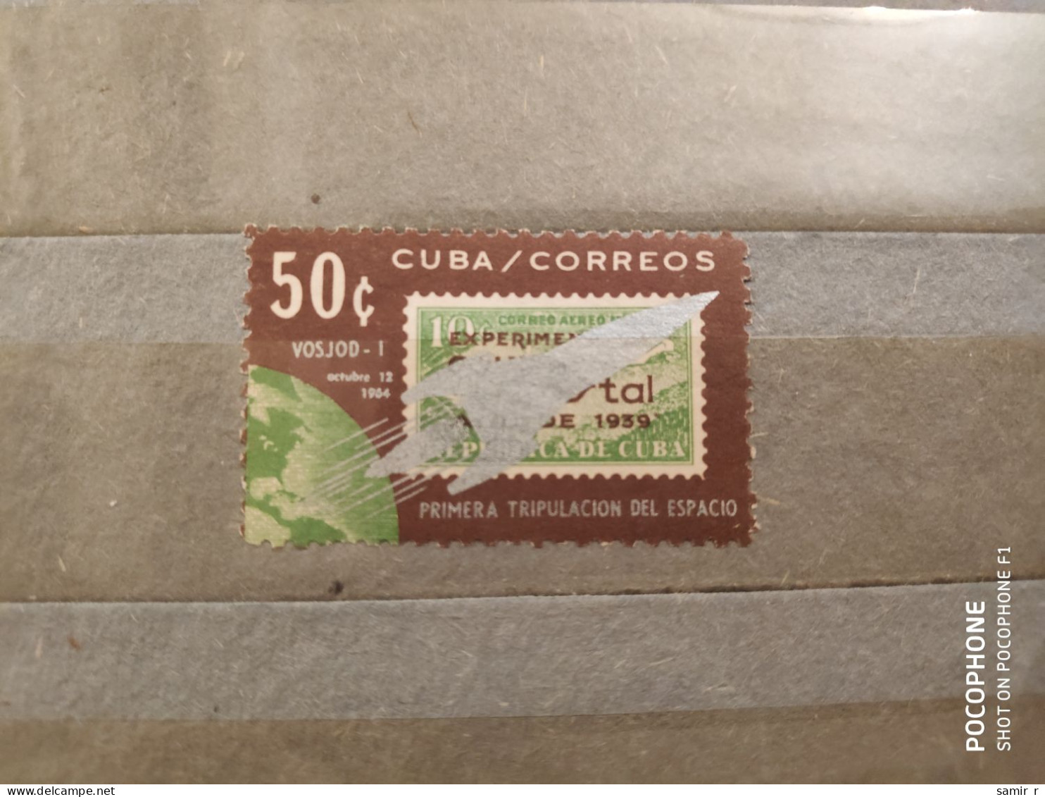 1964	Cuba	Space (F86) - Used Stamps