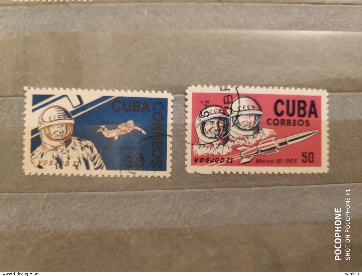 1965	Cuba	Space (F86) - Used Stamps