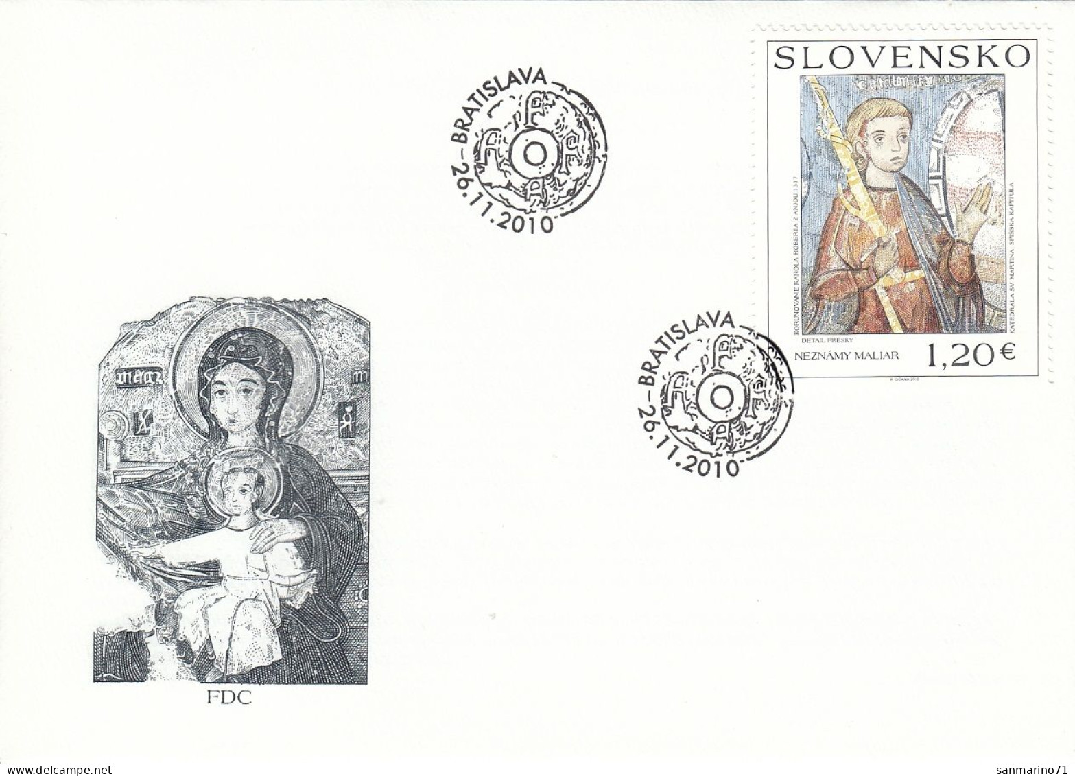 FDC SLOVAKIA 648 - FDC