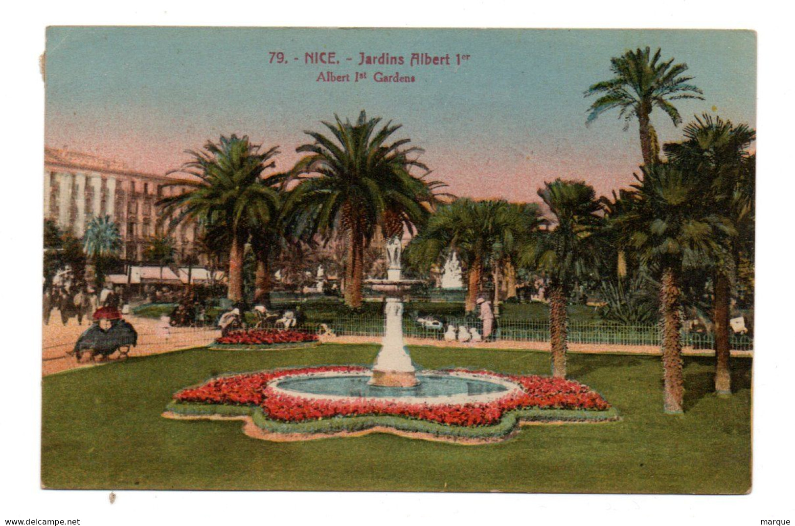 Cpa N° 79 NICE Jardins Albert 1er - Parcs Et Jardins