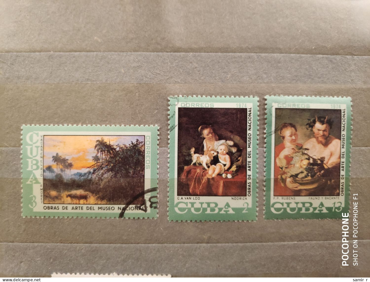 1974	Cuba	Painting (F86) - Used Stamps