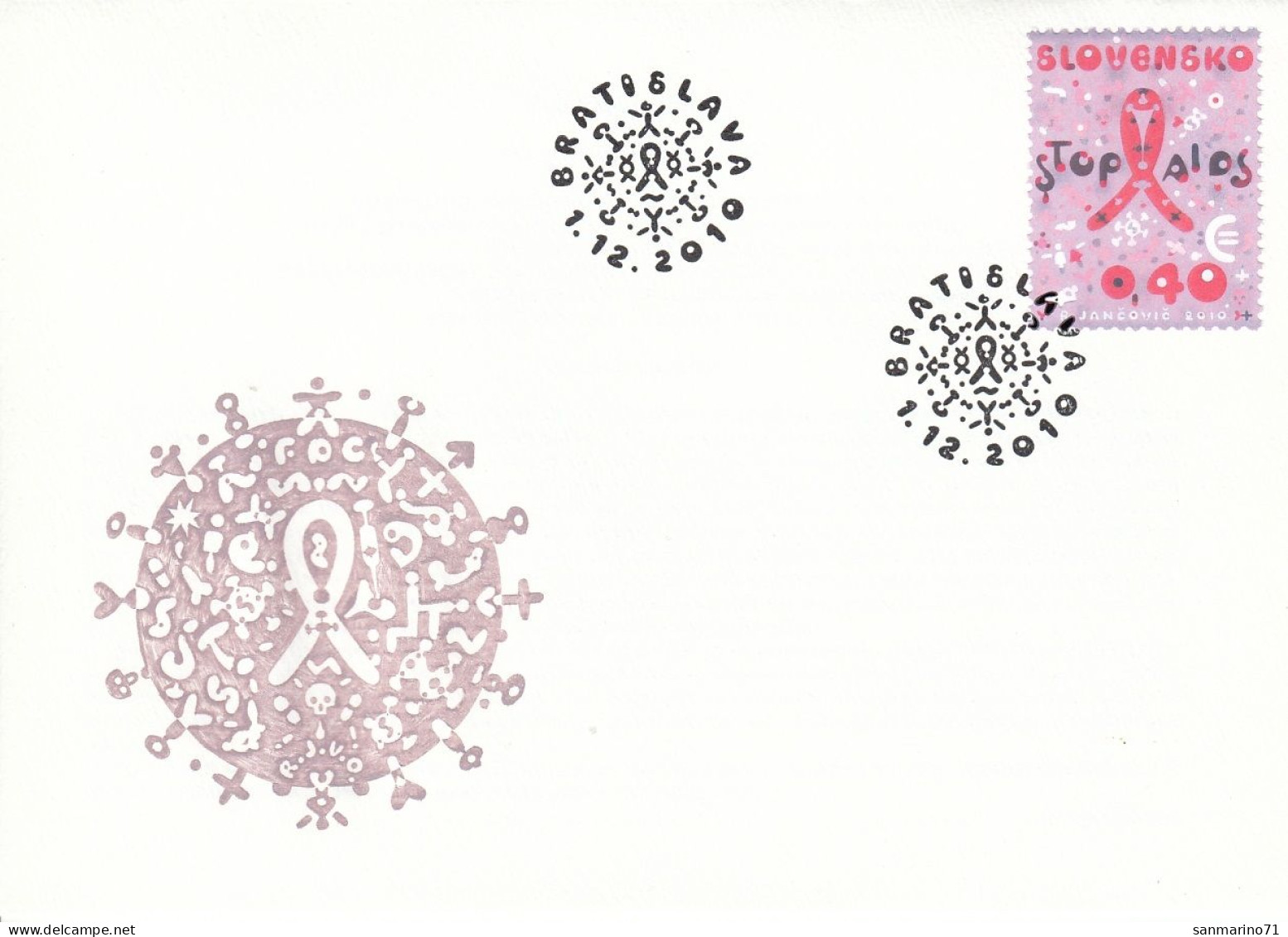 FDC SLOVAKIA 650 - FDC