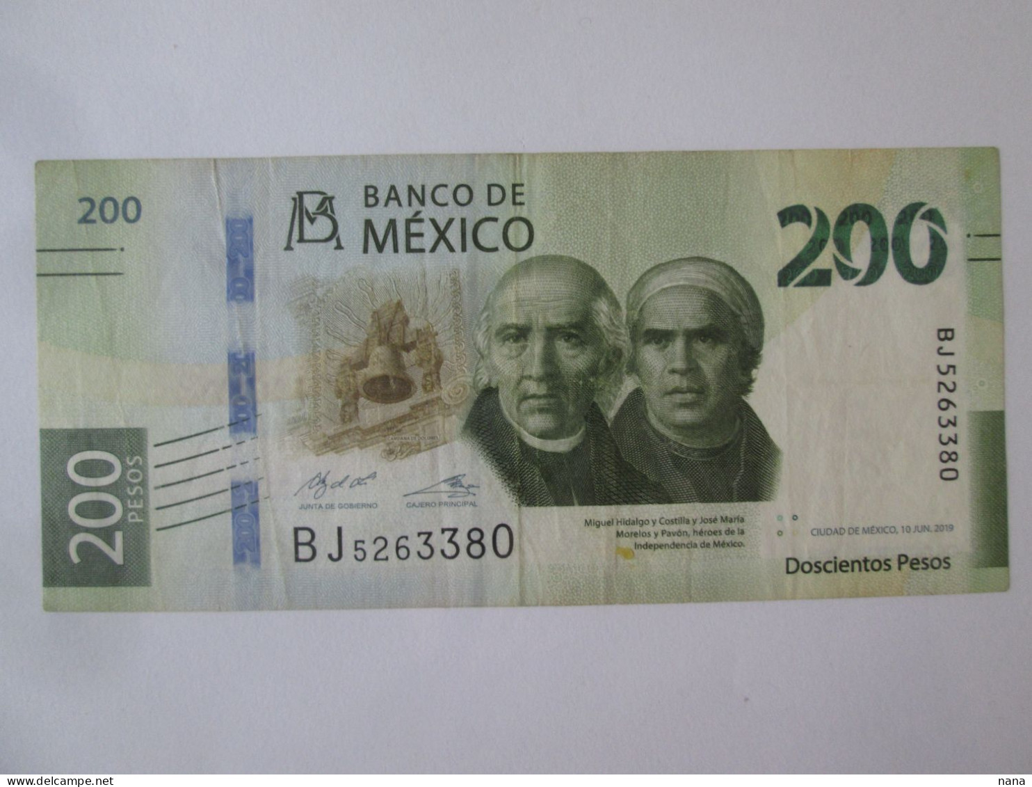 Mexico 200 Pesos 2019 Banknote See Pictures - México