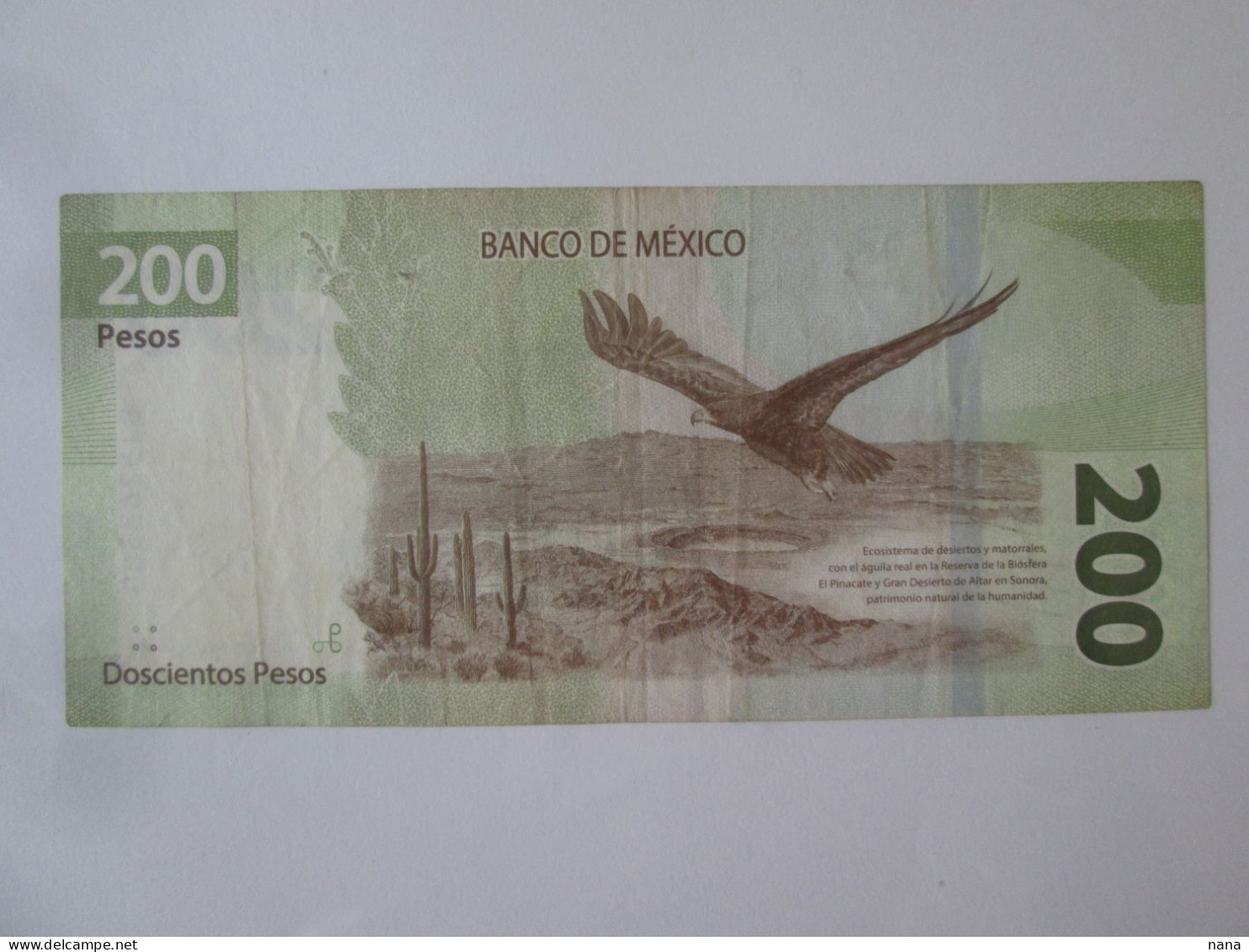 Mexico 200 Pesos 2019 Banknote See Pictures - Mexique