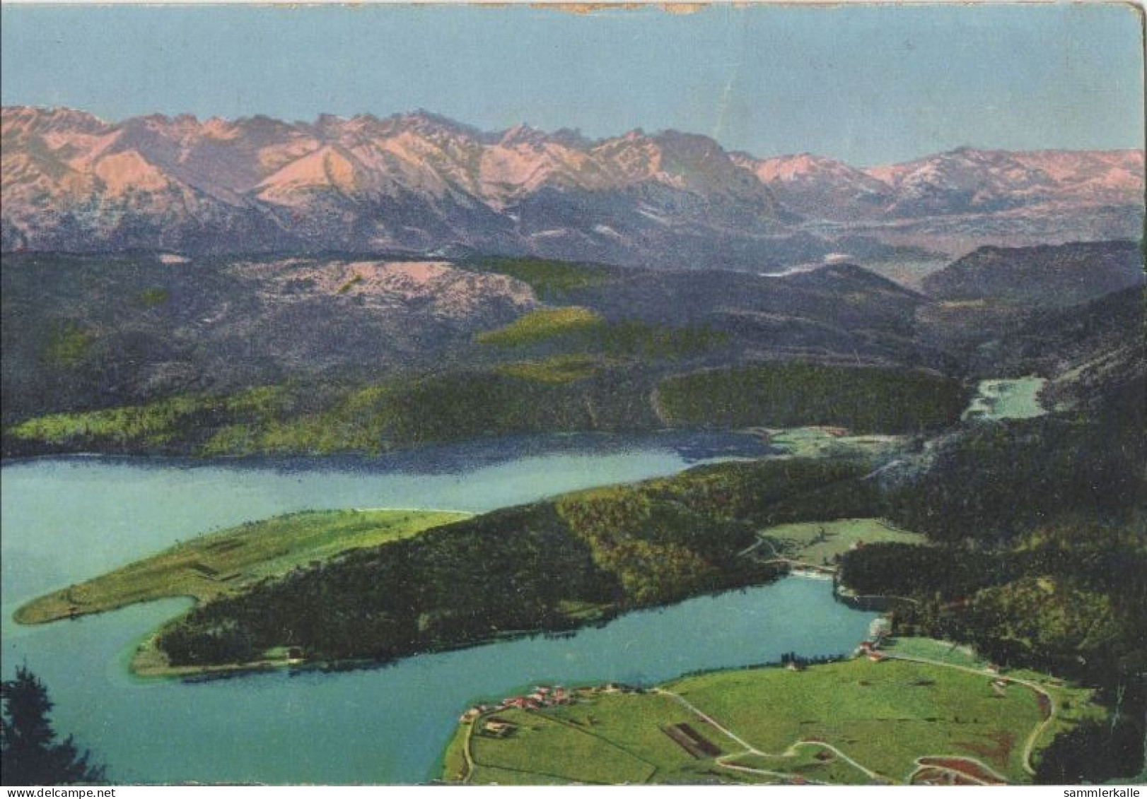 127896 - Walchensee - Blick Vom Herzogstand - Bad Toelz