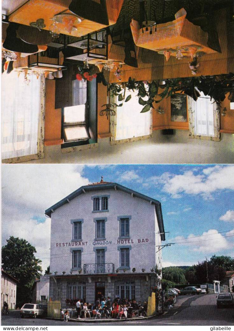 63 - Puy De Dome - OLLIERGUES - Hotel - Bar - Rastaurant Gaudon - Olliergues