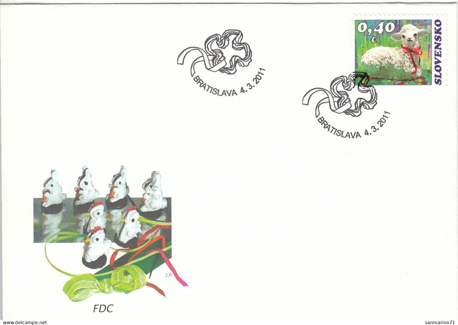 FDC SLOVAKIA 655 - FDC