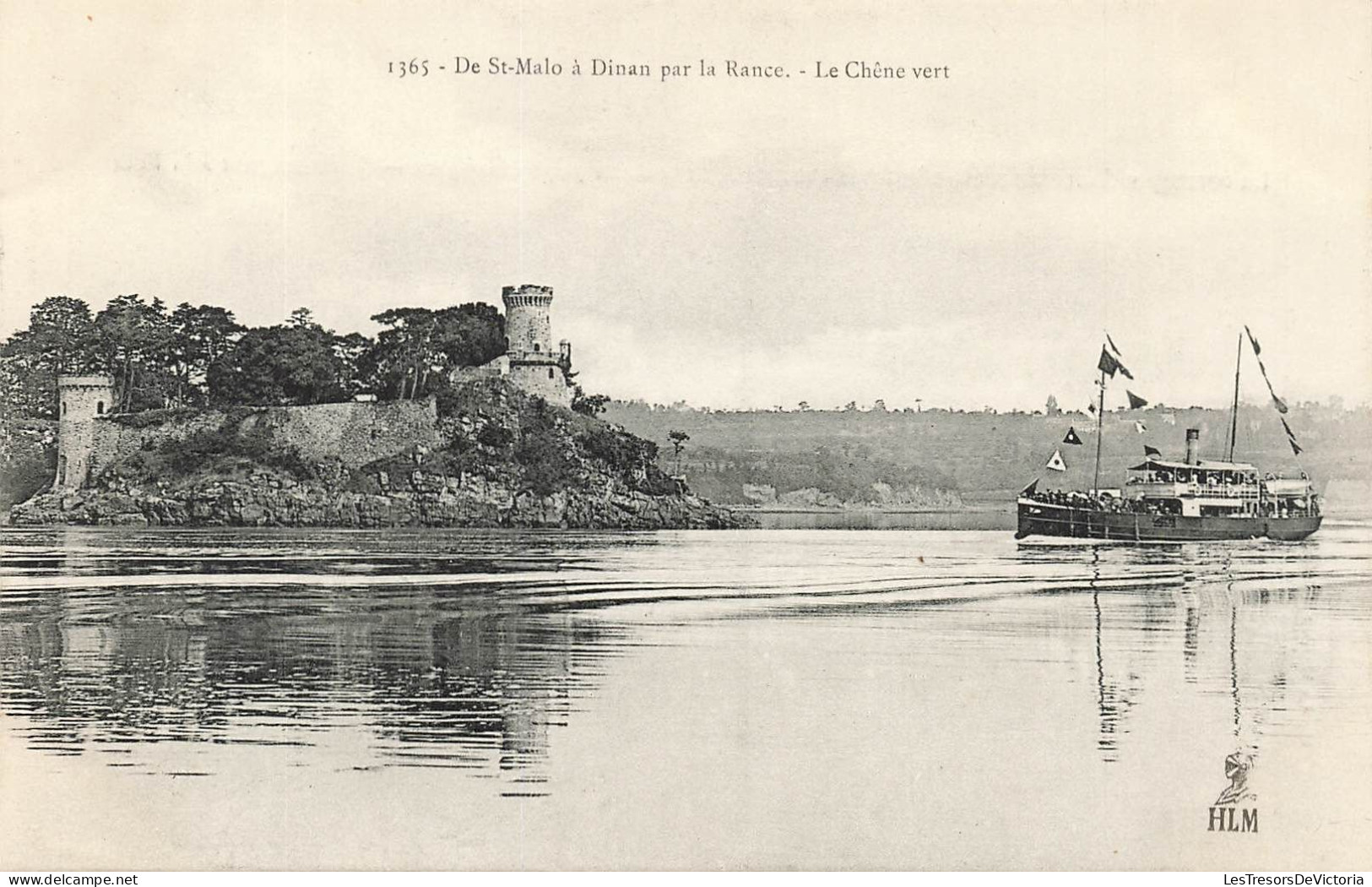 FRANCE - De Saint Malo à Dinan Par La Rance - Le Chêne Vert - HLM - Carte Postale Ancienne - Saint Malo