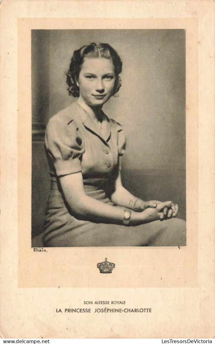 FAMILES ROYALES - Son Altesse Royale - La Princesse Joséphine Charlotte - Rhein - Carte Postale Ancienne - Case Reali