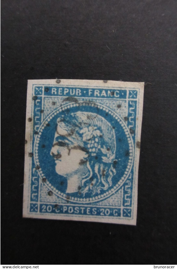 FRANCE EMISSION DE BORDEAUX N°45C TYPE II OBLIERE TB COTE 70 EUROS VOIR SCANS - 1870 Ausgabe Bordeaux