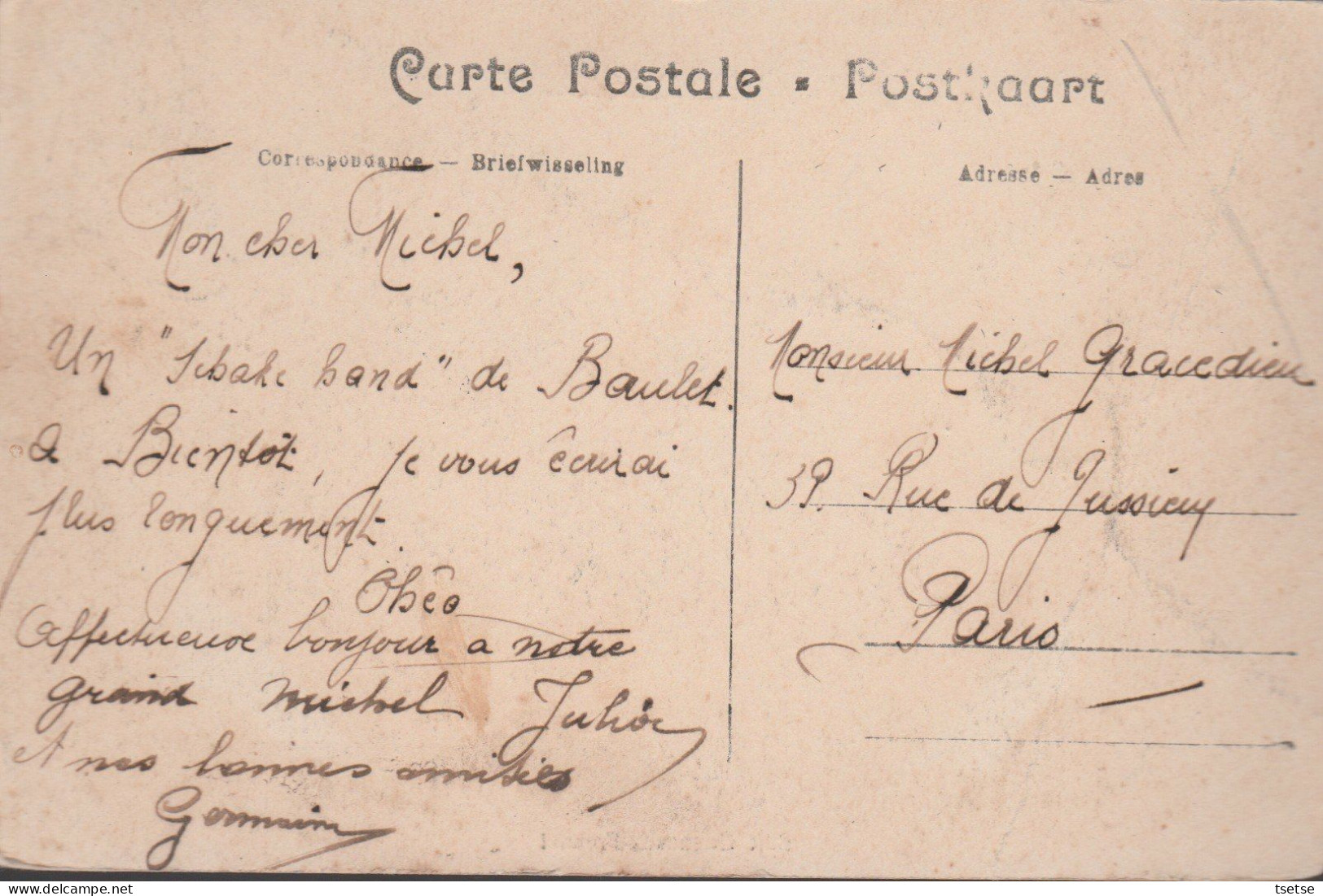 Wanfercée-Baulet - Poste - 1920 ( Voir Verso ) - Fleurus