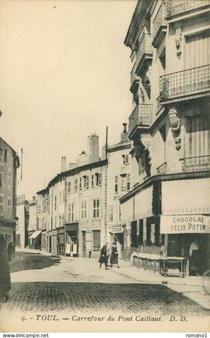 54)   TOUL  -  Carrefour Du Pont Caillaut - Toul