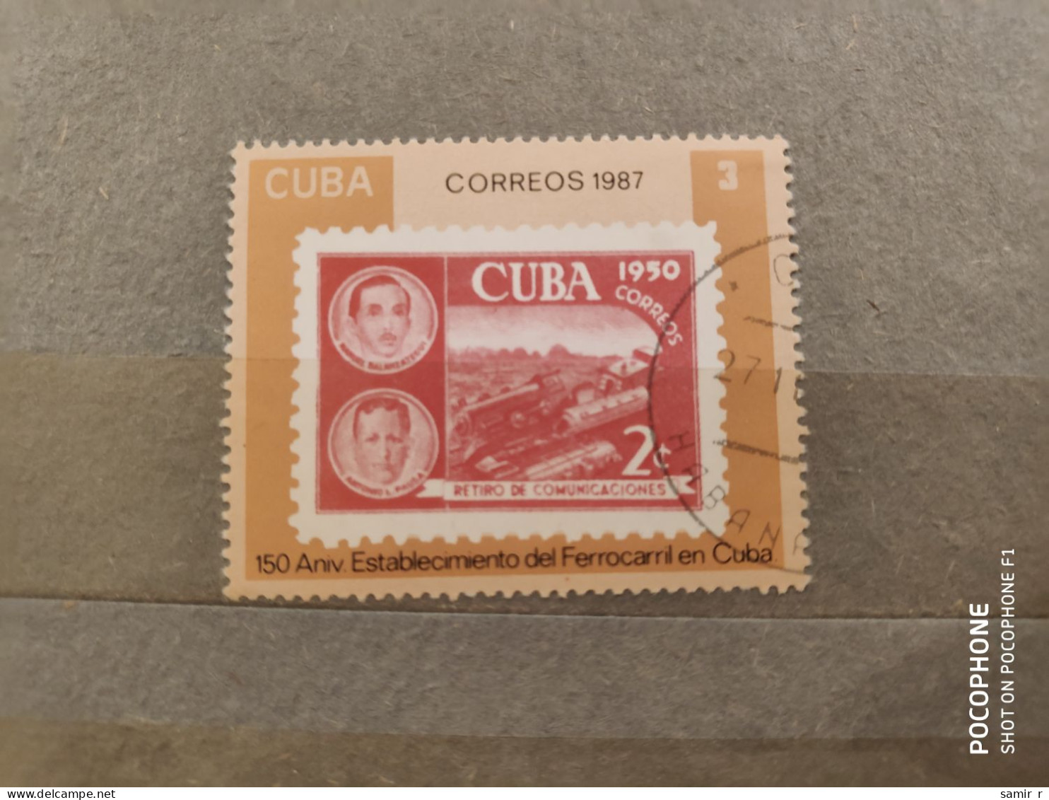 1987	Cuba	History (F86) - Oblitérés