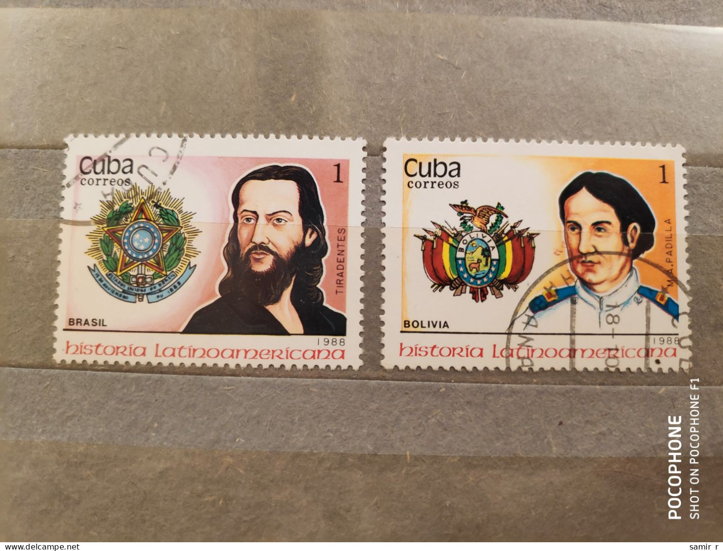 1988	Cuba	Persons (F86) - Oblitérés