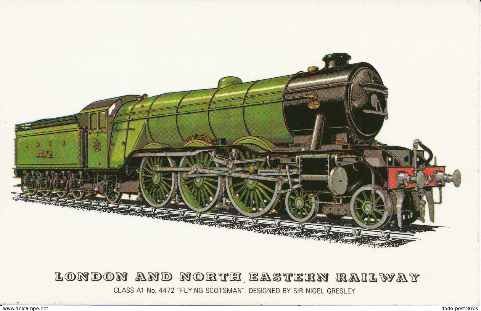 PC37150 London And North Eastern Railway. Class A1 No 4472 Flying Scotsman. Pres - Altri & Non Classificati