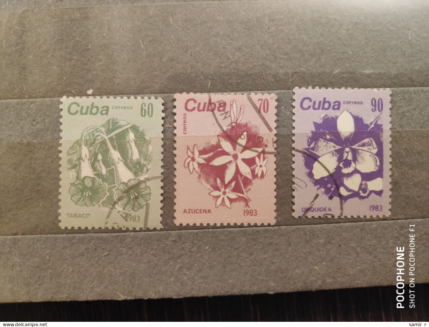 1983	Cuba	Flowers (F86) - Oblitérés