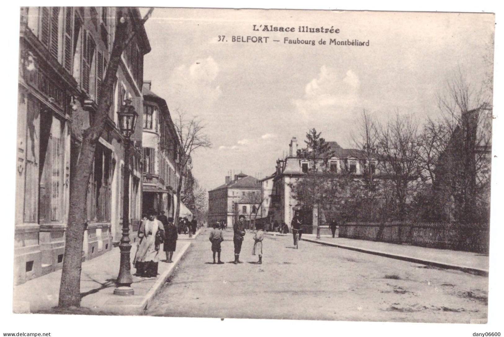 BELFORT - Faubourg De Montbéliard (carte Animée) - Belfort - Ville