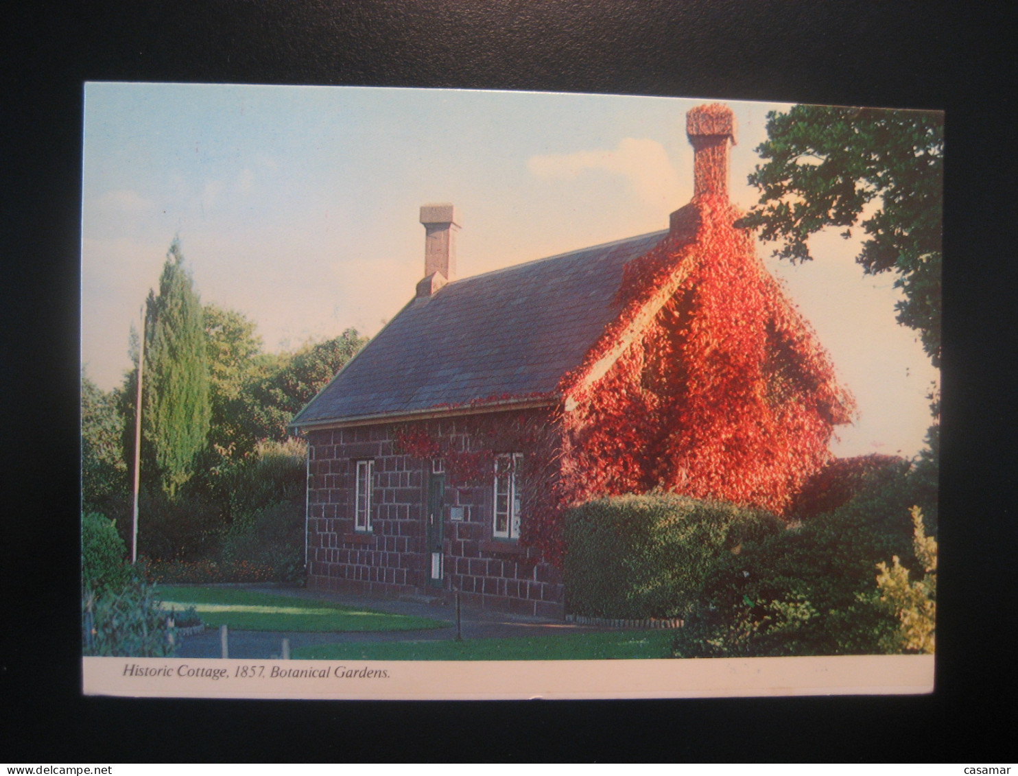 PORTLAND 1984 Prismatic Compass South Magnetic Physics Postcard AAT Australian Antarctic Territory Antarctics Antarctica - Cartas & Documentos