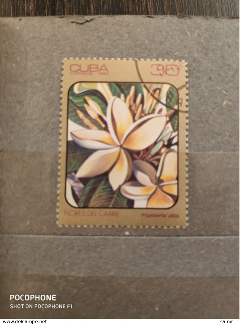 1984	Cuba	Flowers (F86) - Oblitérés