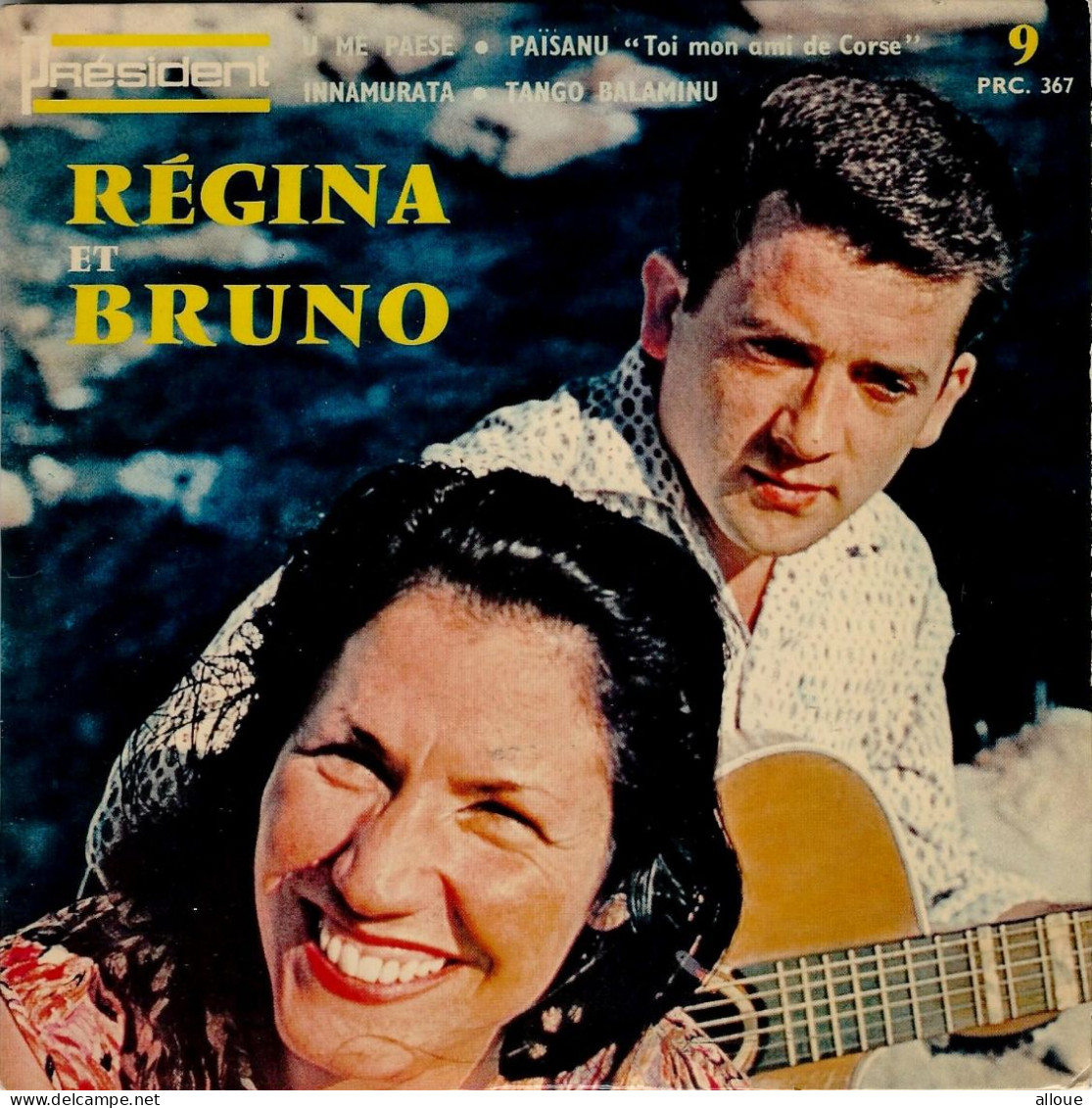 REGINA ET BRUNO - CORSICA - FR EP -  U ME PAESE + 3 - Música Del Mundo
