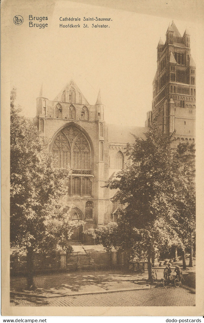 PC36525 Bruges. Cathedrale Saint Sauveur. Ern. Thill. B. Hopkins - World