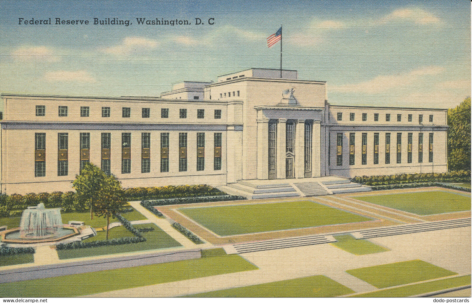 PC37653 Federal Reserve Building. Washington. D. C. B. Hopkins - World