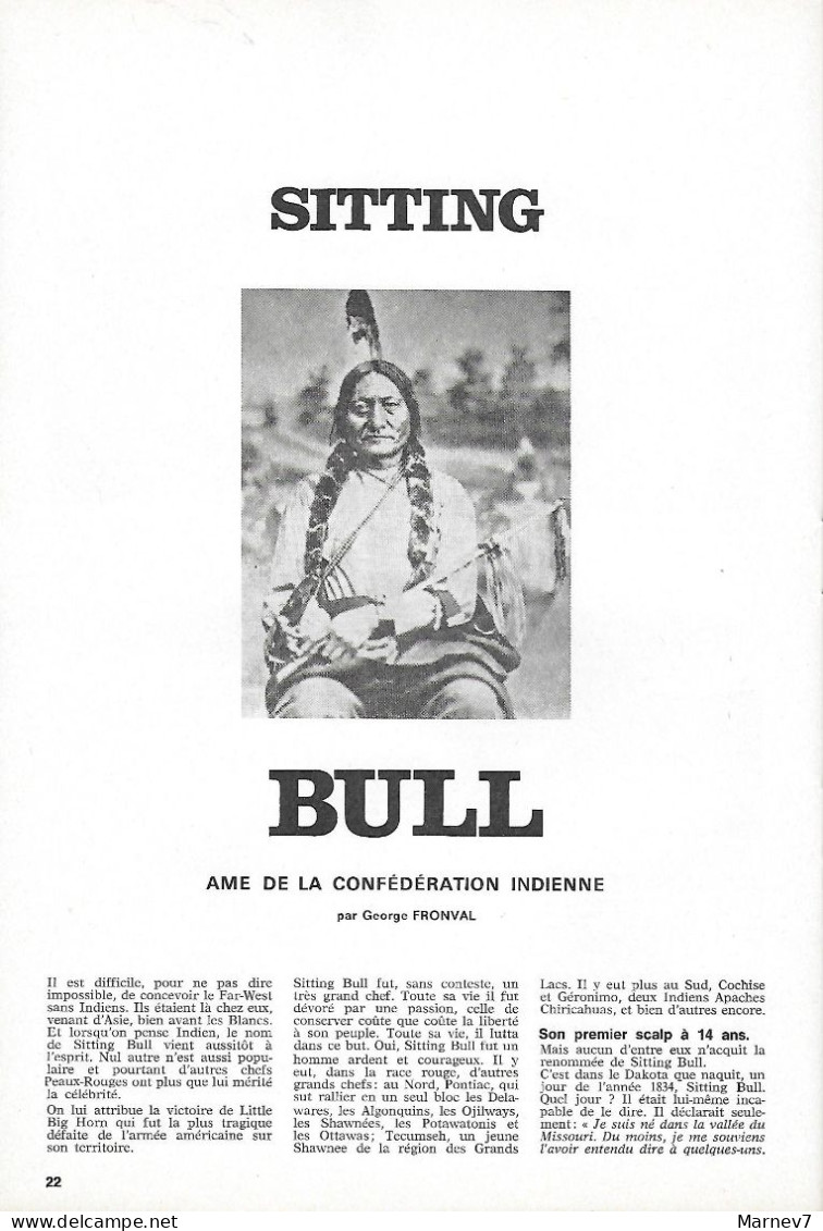 WESTERN GAZETTE N°16 Sept 1965 - Joë Hamman - George Fronval - Council D' UZES - Cody Buffalo Bill - Sitting Bull - Other & Unclassified