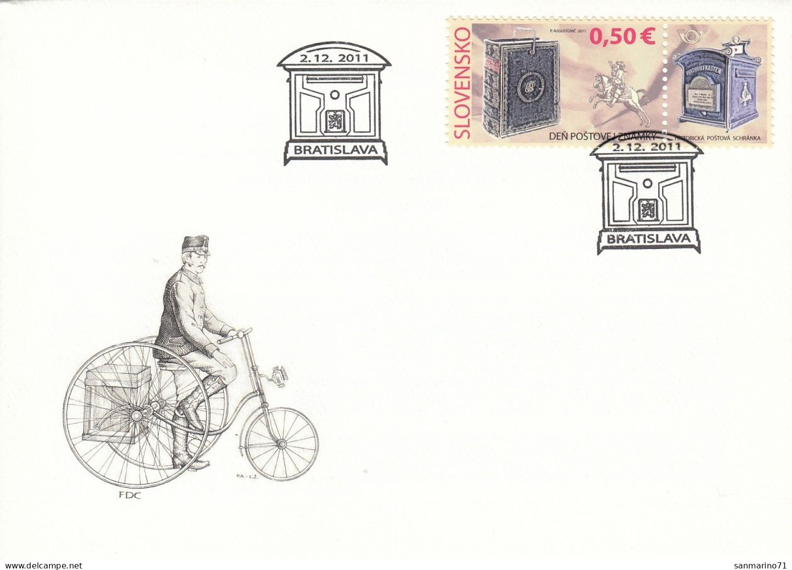 FDC SLOVAKIA 673 - FDC