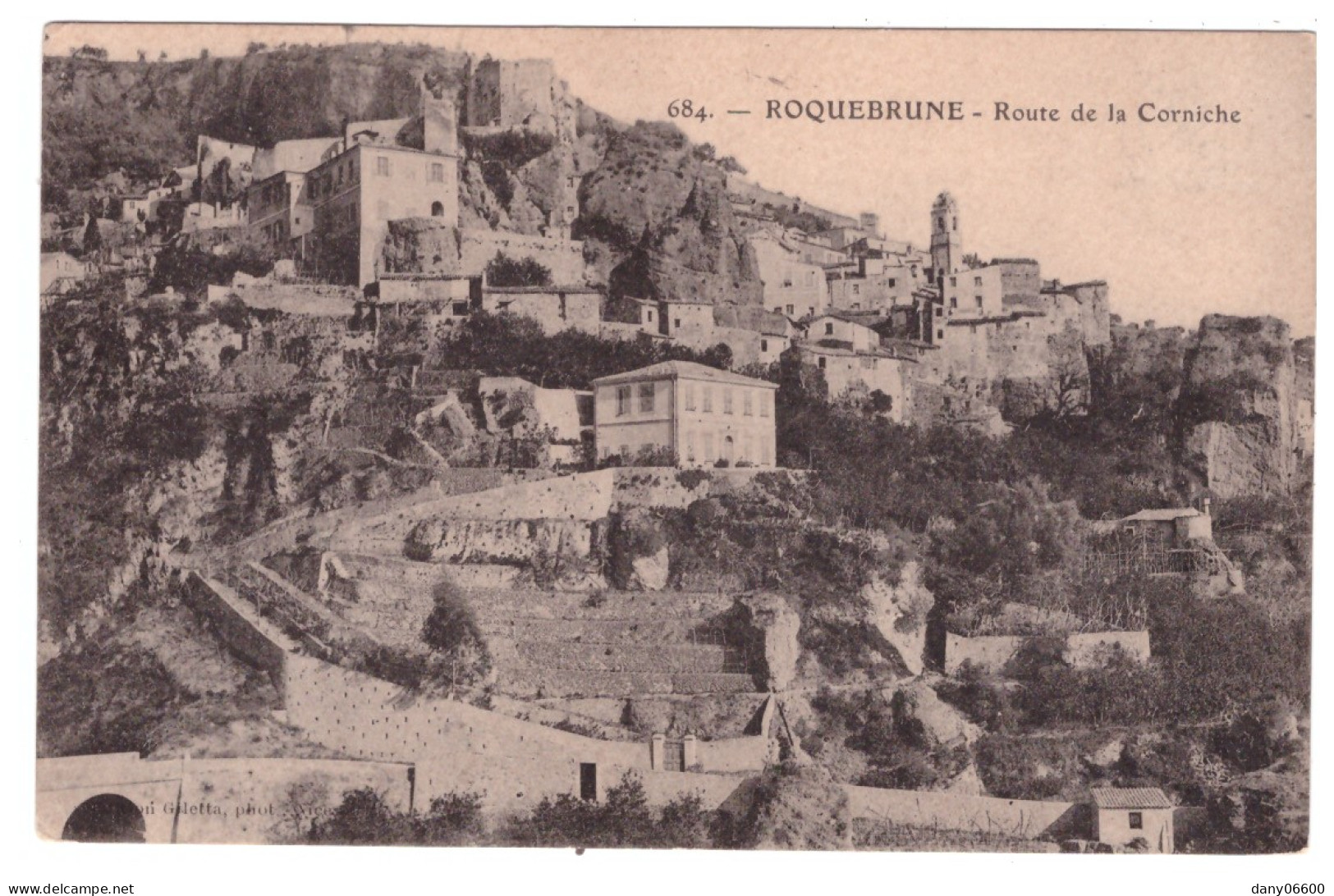ROQUEBRUNE - Route De La Corniche - Roquebrune-Cap-Martin