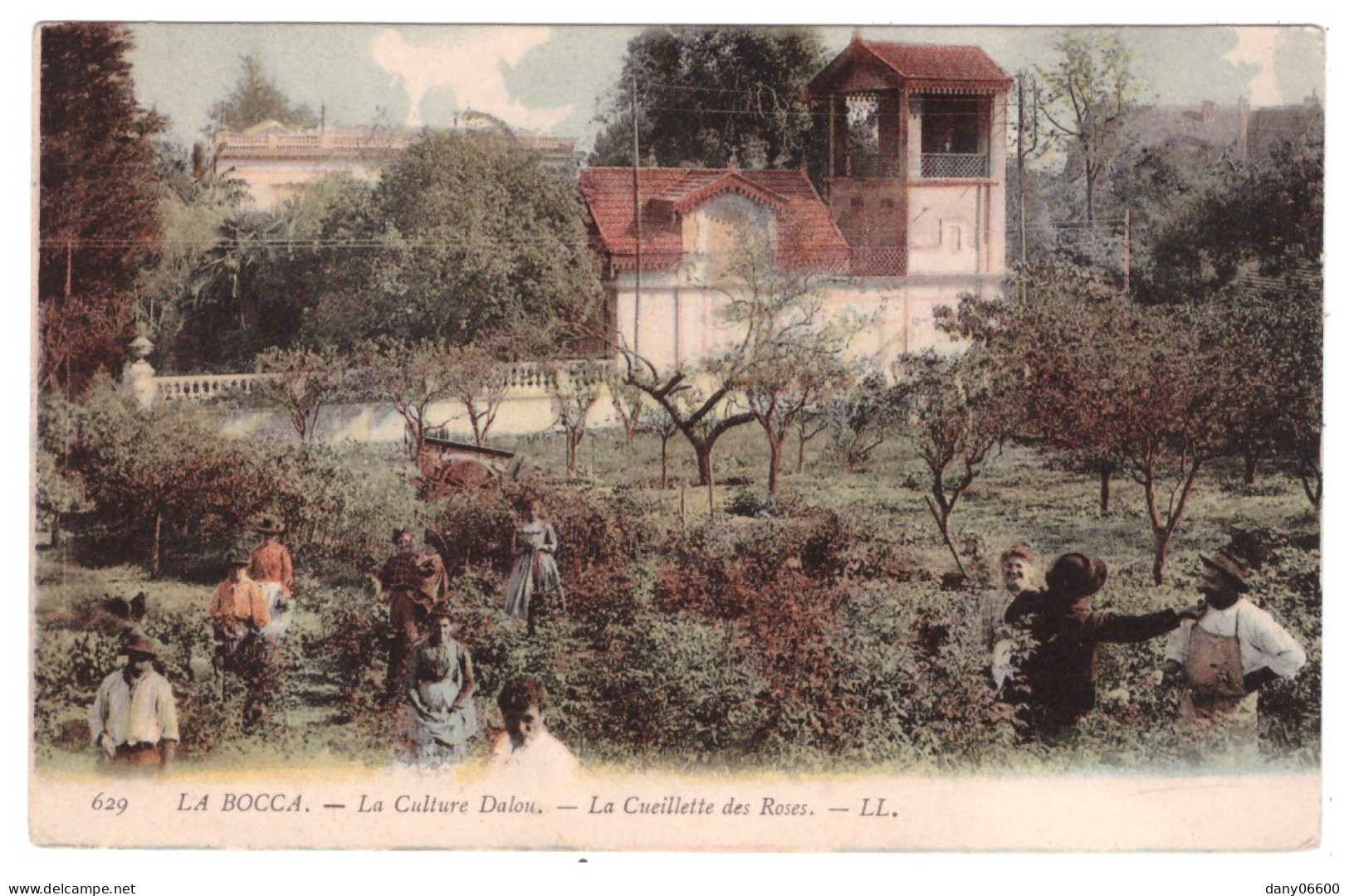 LA BOCCA - La Culture Dalou - La Cueillette Des Roses  (carte Animée) - Cultures