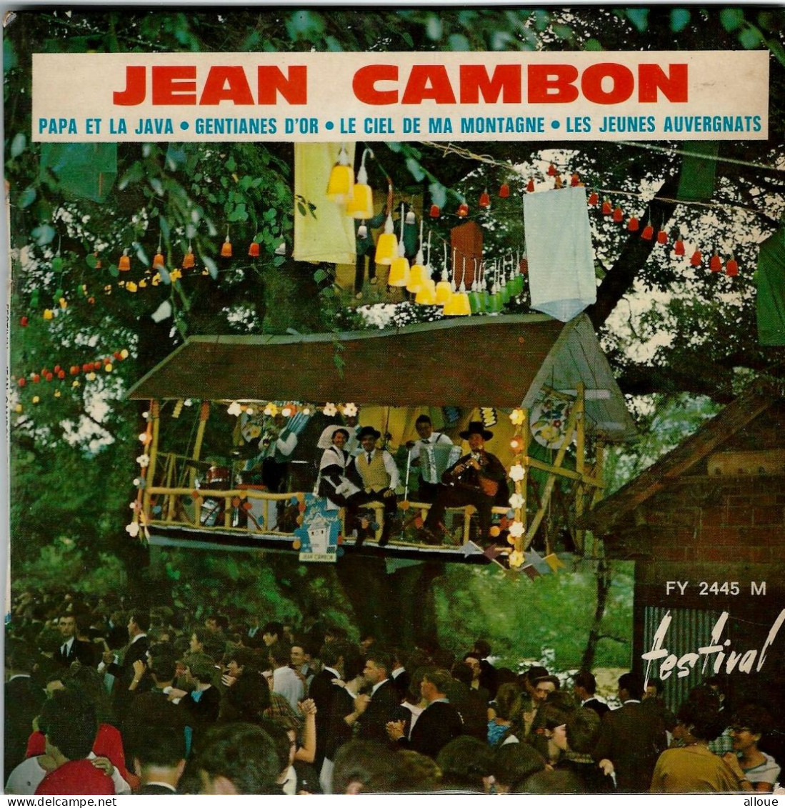 JEAN CAMBON - FR EP -  PAPA ET LA JAVA  + 3 - Música Del Mundo