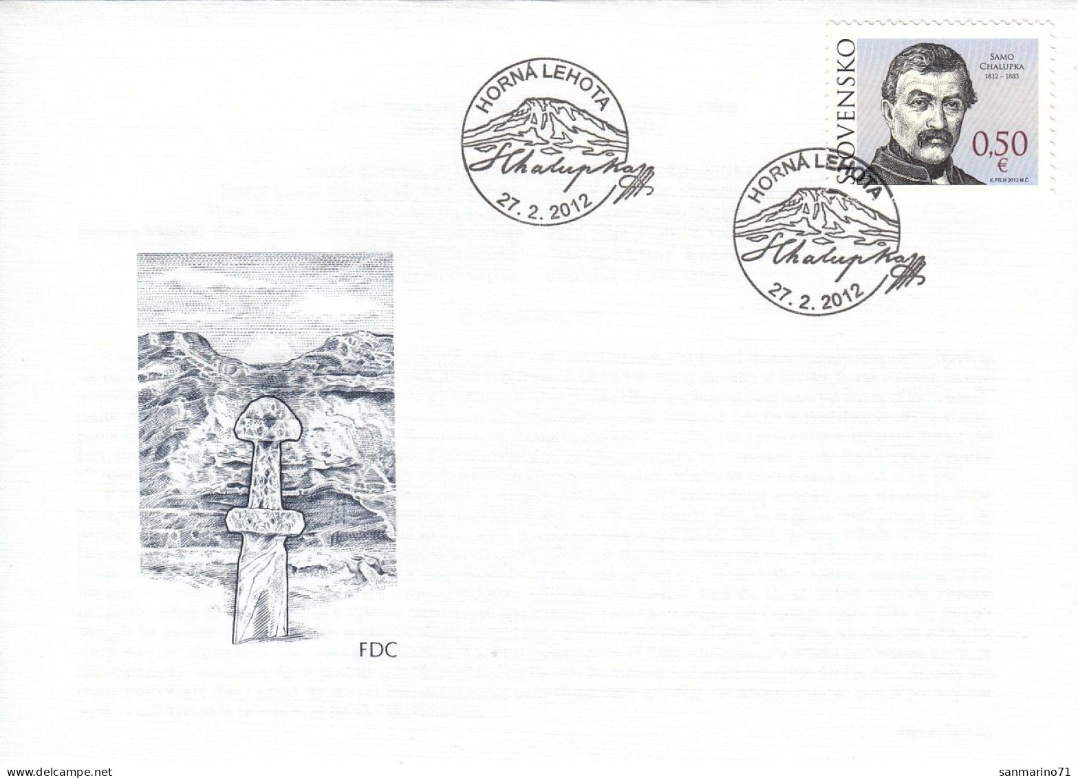 FDC SLOVAKIA 677 - FDC