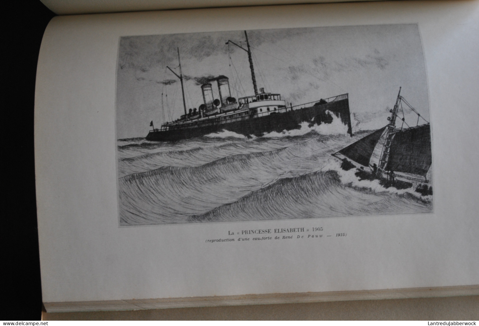 De Burbure De Wesembeek 1846 1946 LE CENTENAIRE DE LA LIGNE OSTENDE DOUVRES Oostende Mémorial Marine paquebot Histoire