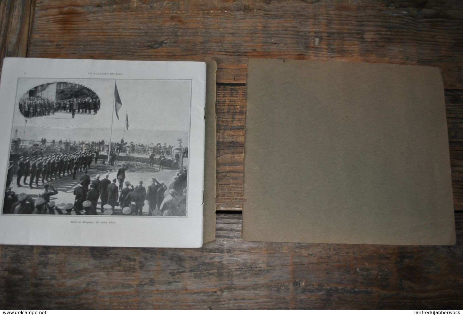 Maurice Des Ombiaux Un Royaume En Exil La Belgique Du Dehors 1 Documents Du Service Photographique De L'armée Belge Yser - War 1914-18