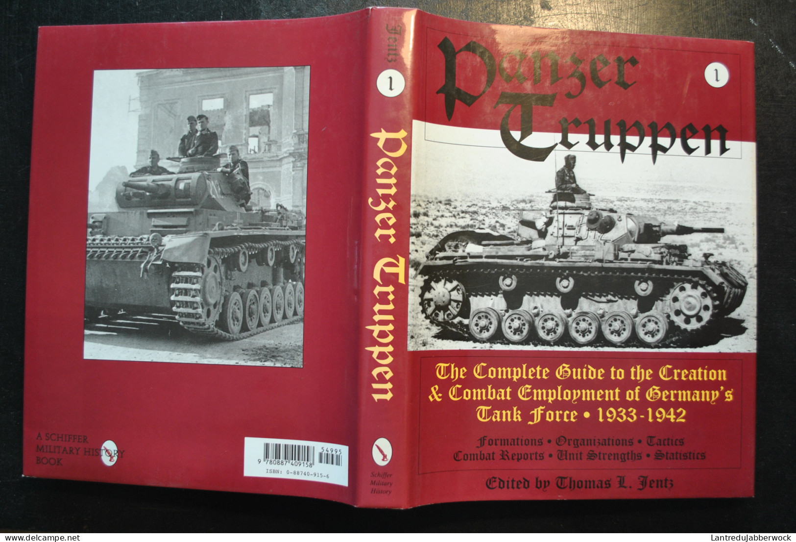 PANZER TRUPPEN VOL. 1 THE COMPLETE GUIDE TO THE CREATION & COMBAT EMPLOYMENT OF GERMANY'S TANK FORCE 1933-1942 RARE - Voertuigen