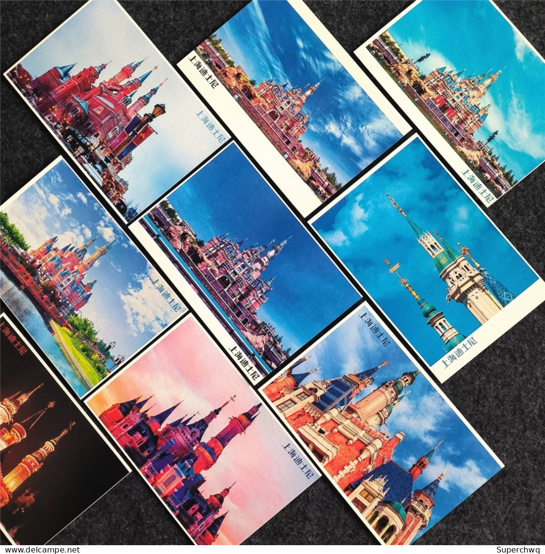 China Postcard 10 Photography Postcards From Shanghai Disneyland - Cina