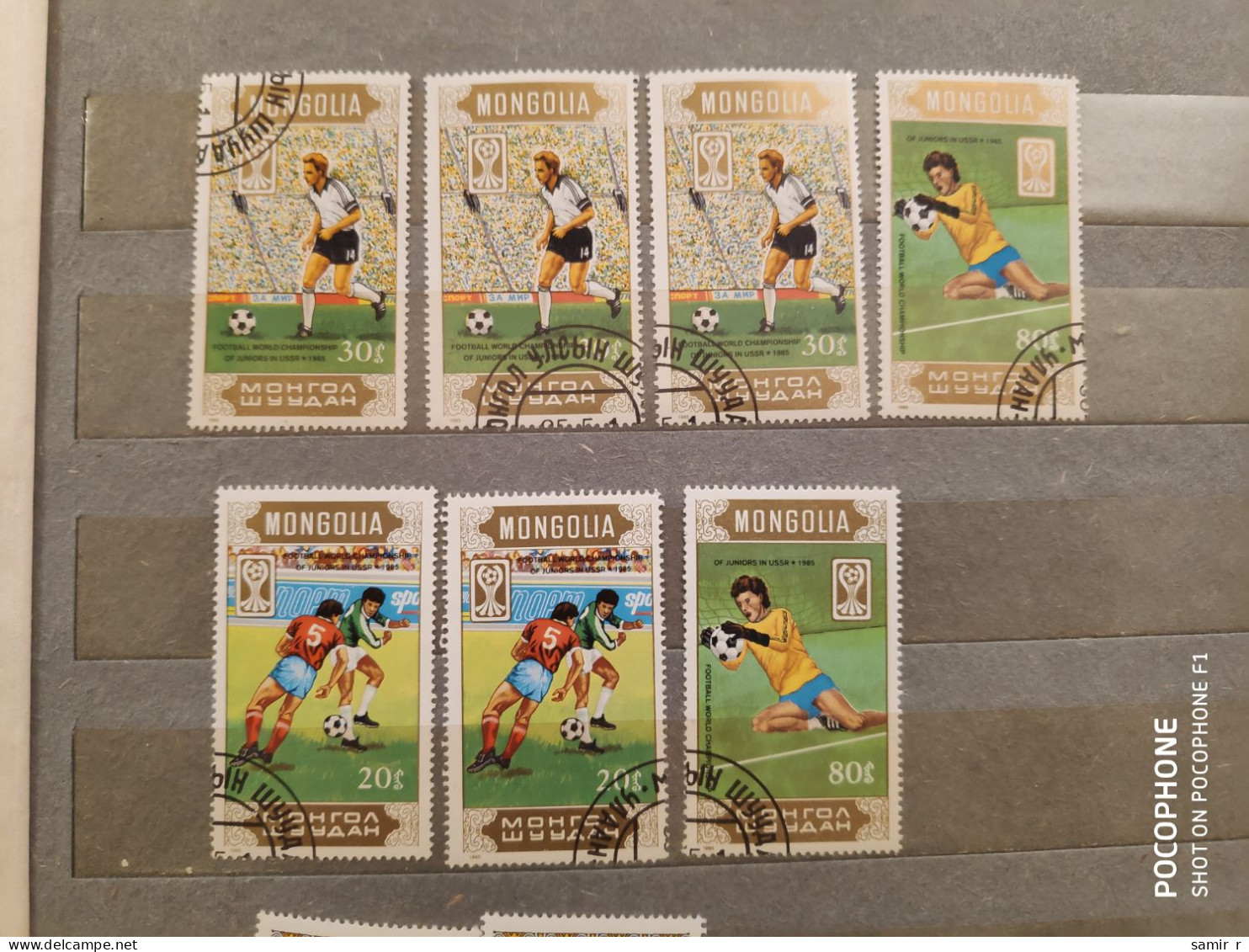 1985	Mongolia	Football (F86) - Mongolei