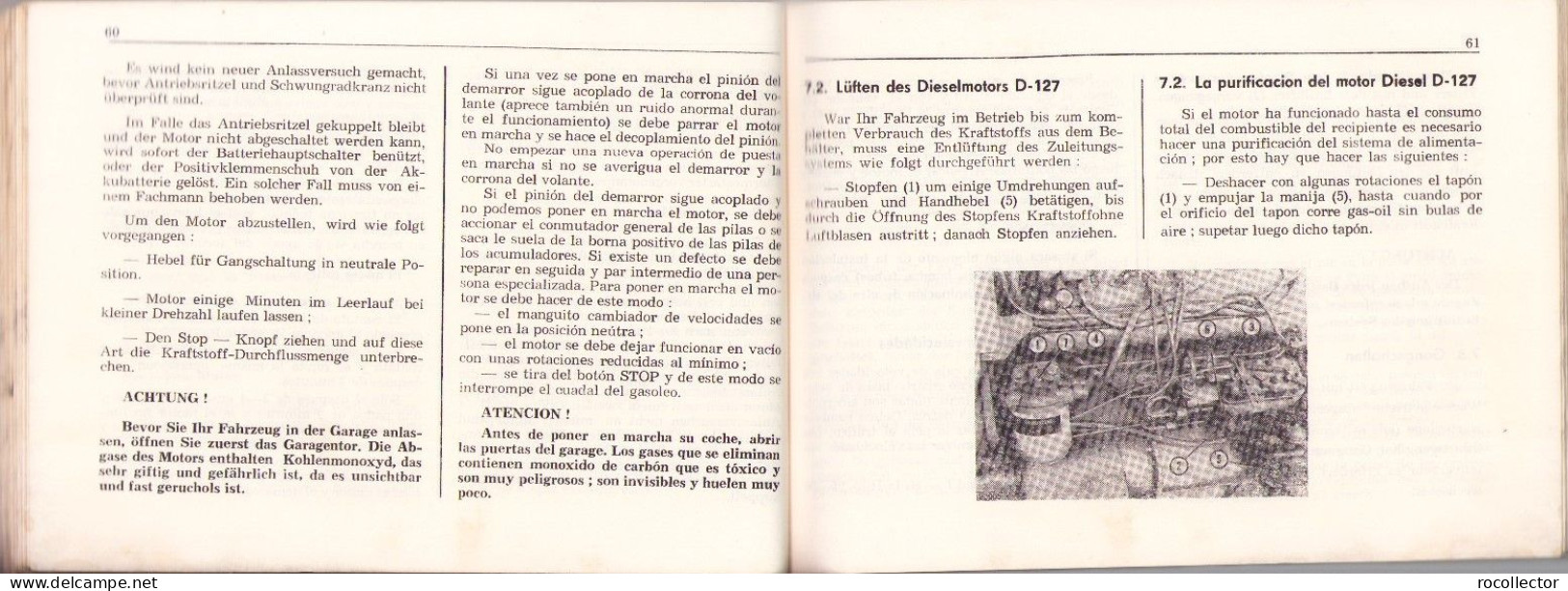 Aro 240 Aro 241 Aro 242 Aro 243 Aro 244 Aro 320 Technisches Buch Libro Tecnico 1982 699SPN - Libri Vecchi E Da Collezione