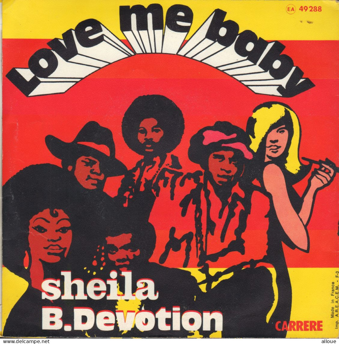 SHEILA B.DEVOTION - FR SP -  LOVE ME BABY + 1 - Disco & Pop