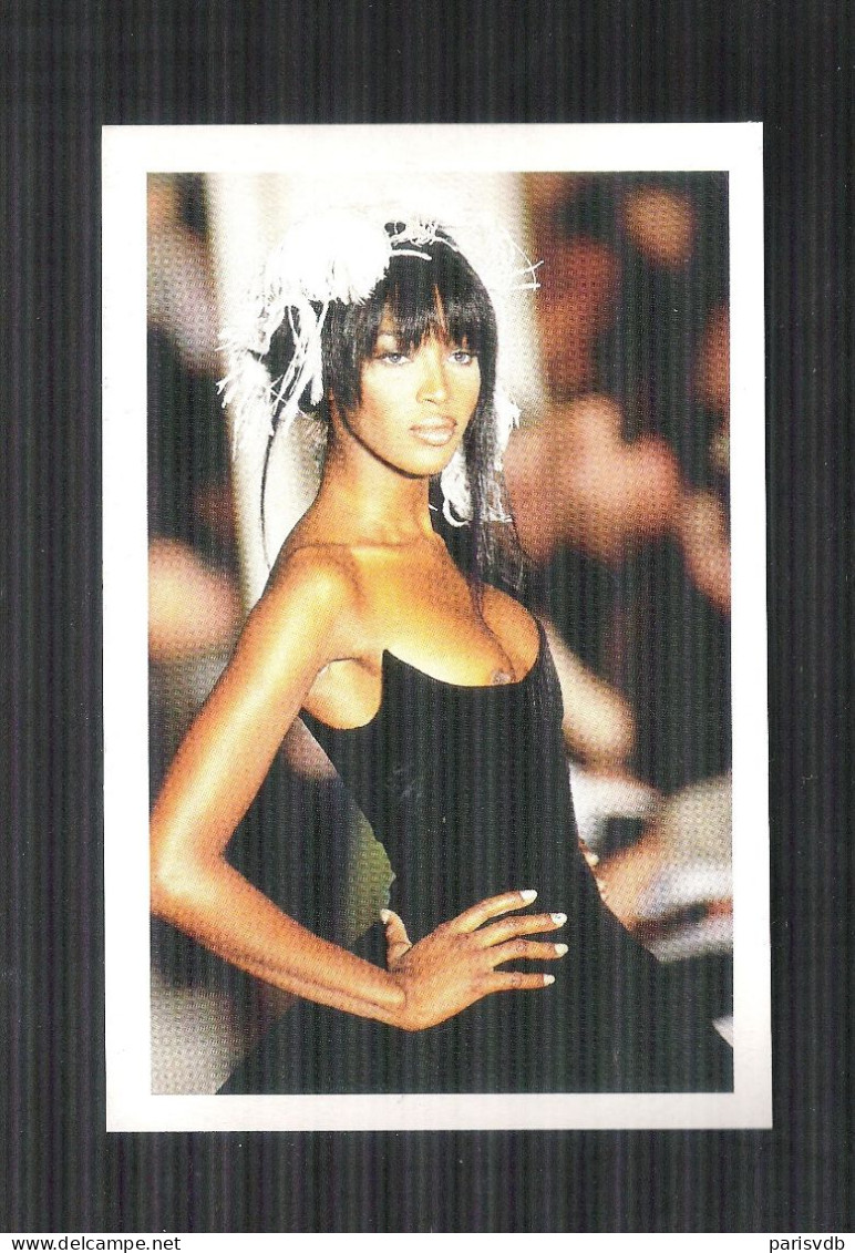 NAOMI CAMPBELL - NR 46 -  DE 50 MOOISTE VROUWEN VAN DE EEUW - P-MAGAZINE (7154) - Mujeres Famosas