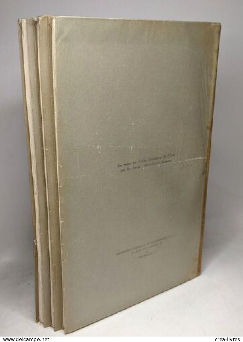 Spermatophytes - Vol. III - Fascicules 1 2 Et 3 - édités Ente 1958 Et 1960 - Flore Générale De Belgique - Unclassified