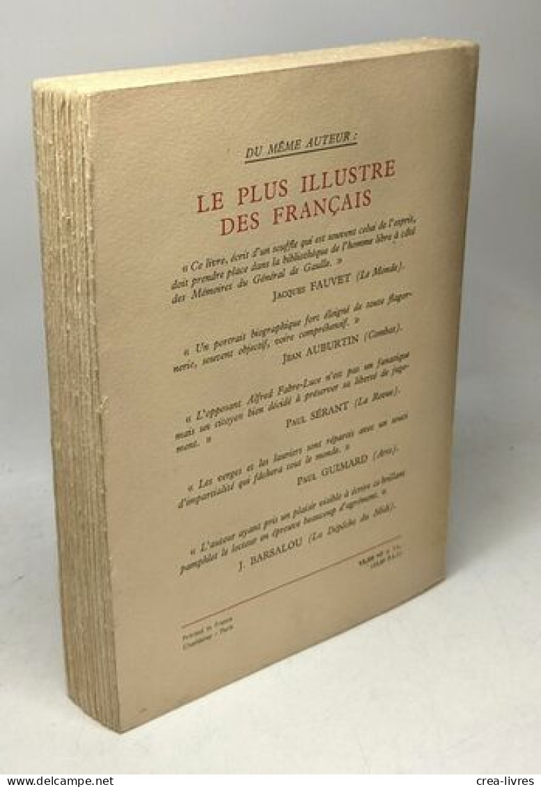 Vingt-cinq Années De Liberté. Tome 1. Le Grand Jeu 1936-1939 - Other & Unclassified