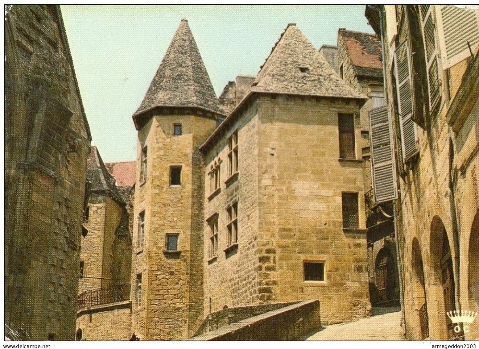 E29 / DEPT 24 CPSM 1970 SARLAT HOTEL PARTICULIER DU 14EME / NEUVE - Sarlat La Caneda