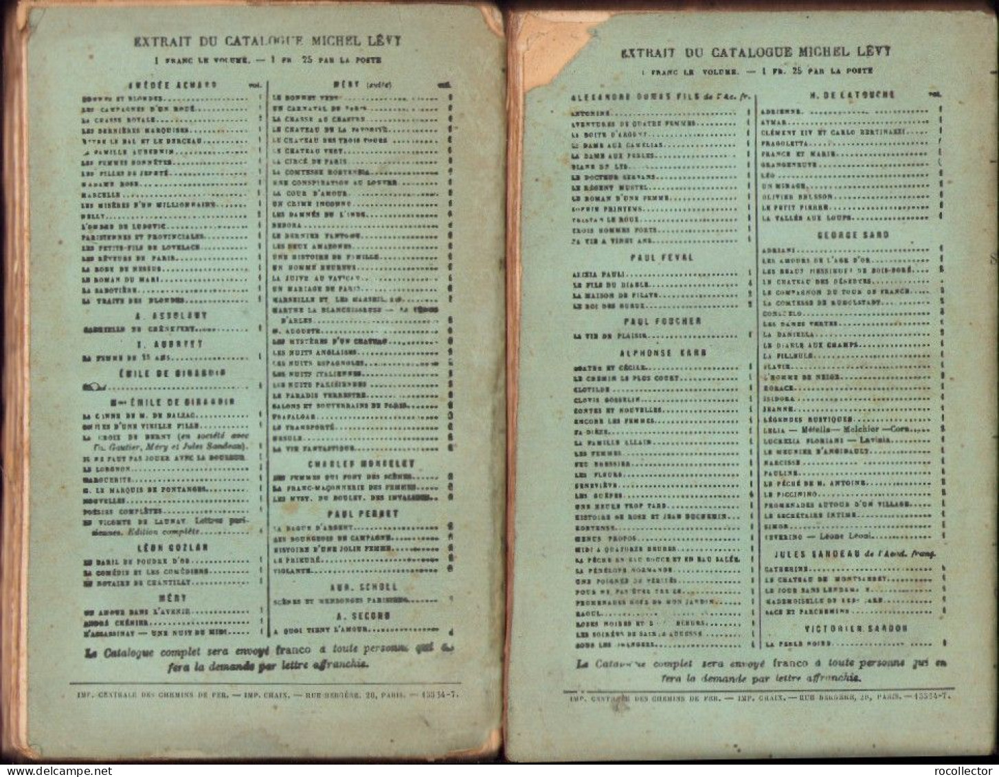 Les sept péchés capitaux L’orgueil par Eugen Sue 1887 tome I+II C4121N