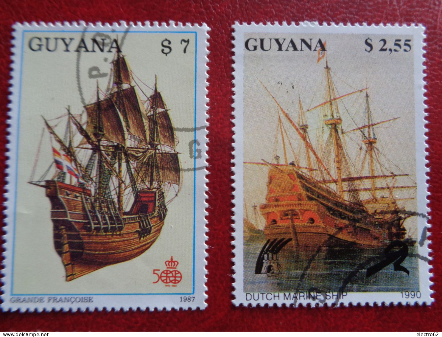 Guyana Guyane Bateau Voilier Bateaux  Ships Sailing Ship Segelschiff Barco De Vela Veliero Zeilschip Voiliers Boat Bote - Schiffe