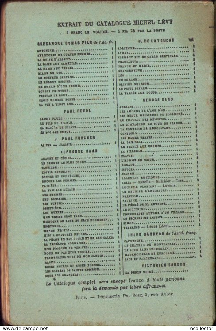 Les Sept Péchés Capitaux La Luxure La Paresse Par Eugen Sue 1887 C4120N - Old Books