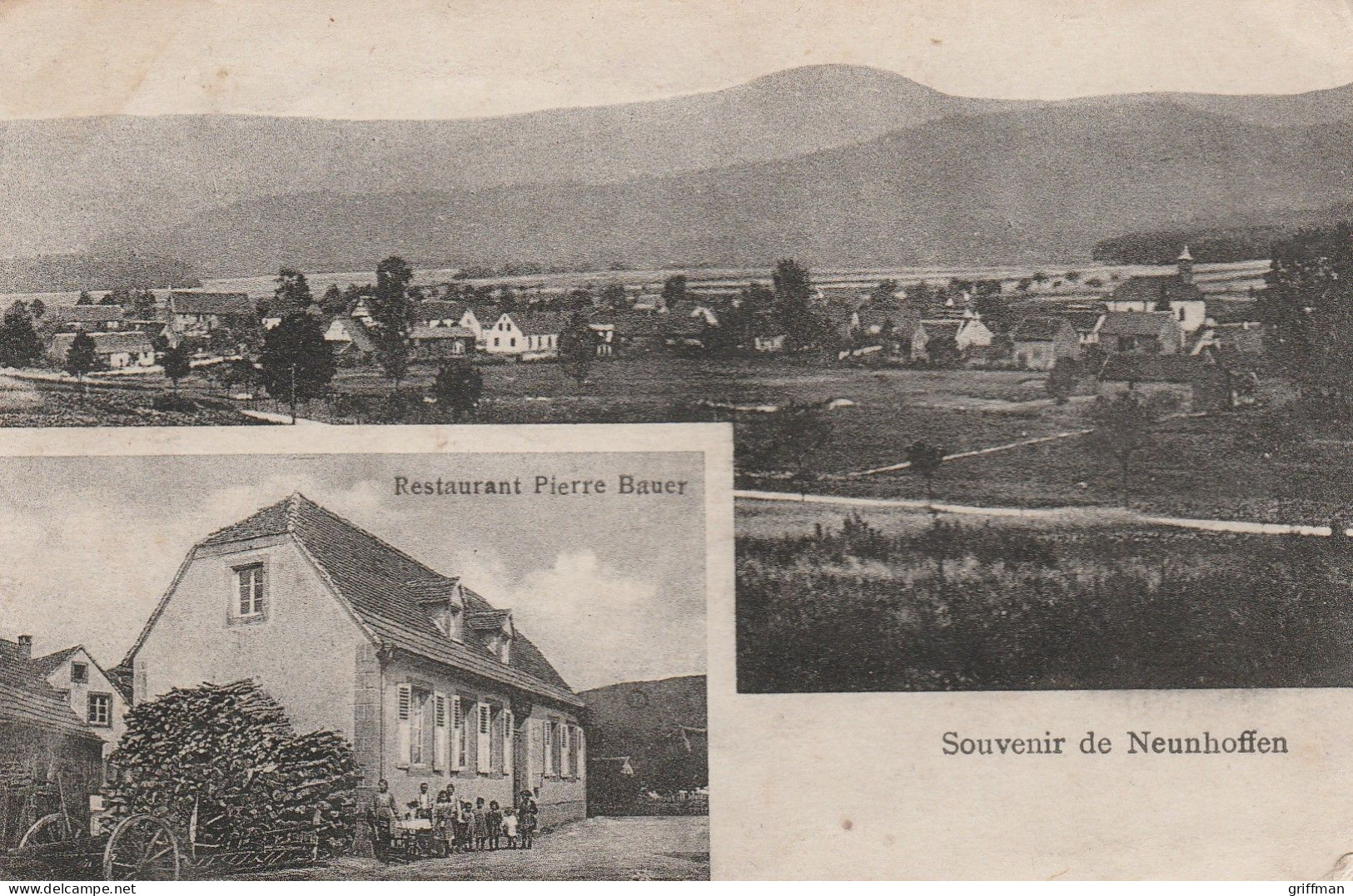 SOUVENIR DE NEUNHOFFEN RESTAURANT PIERRE BAUER TBE - Sonstige & Ohne Zuordnung